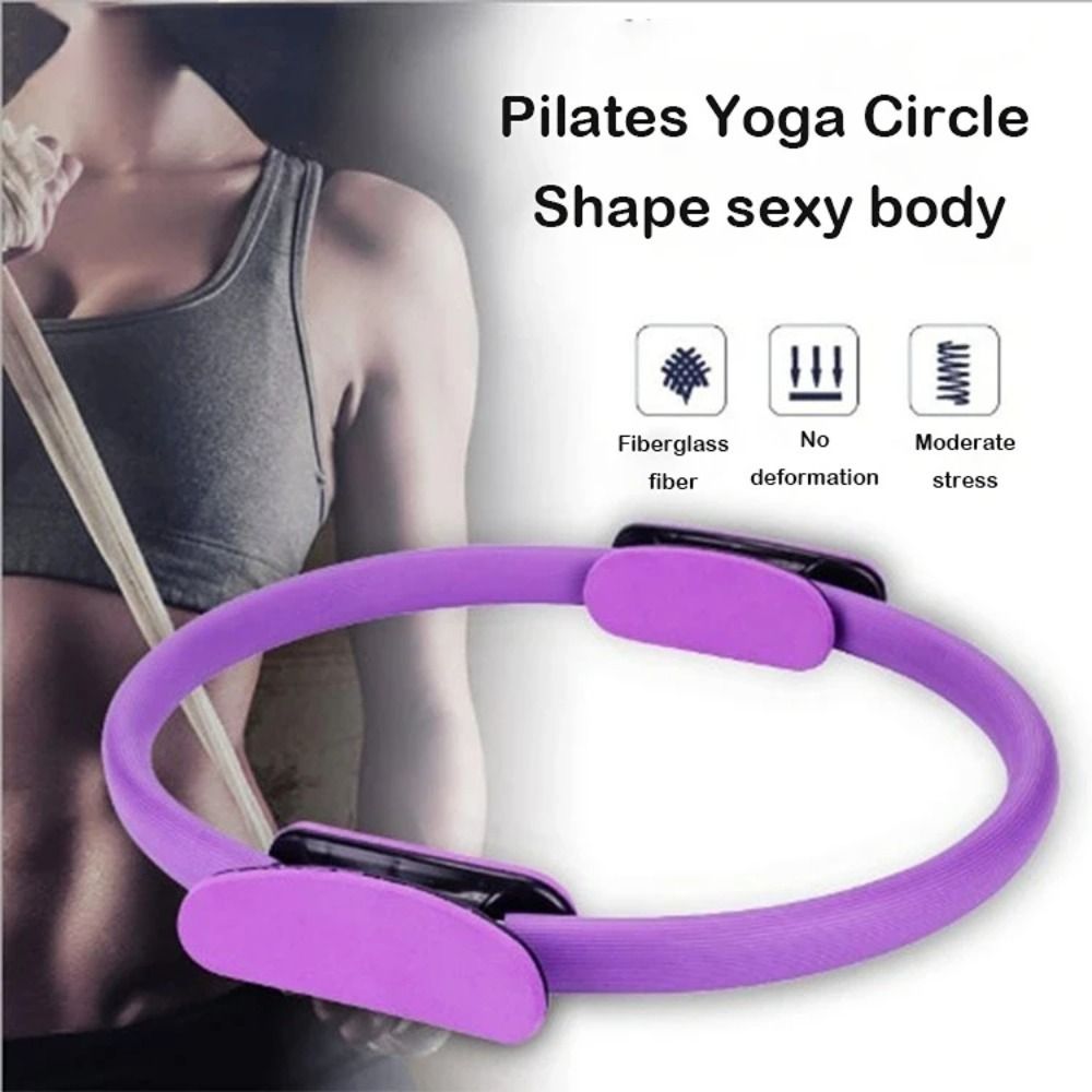 Pilates Yoga Resistance Ring - Anel de Exercício para Yoga e