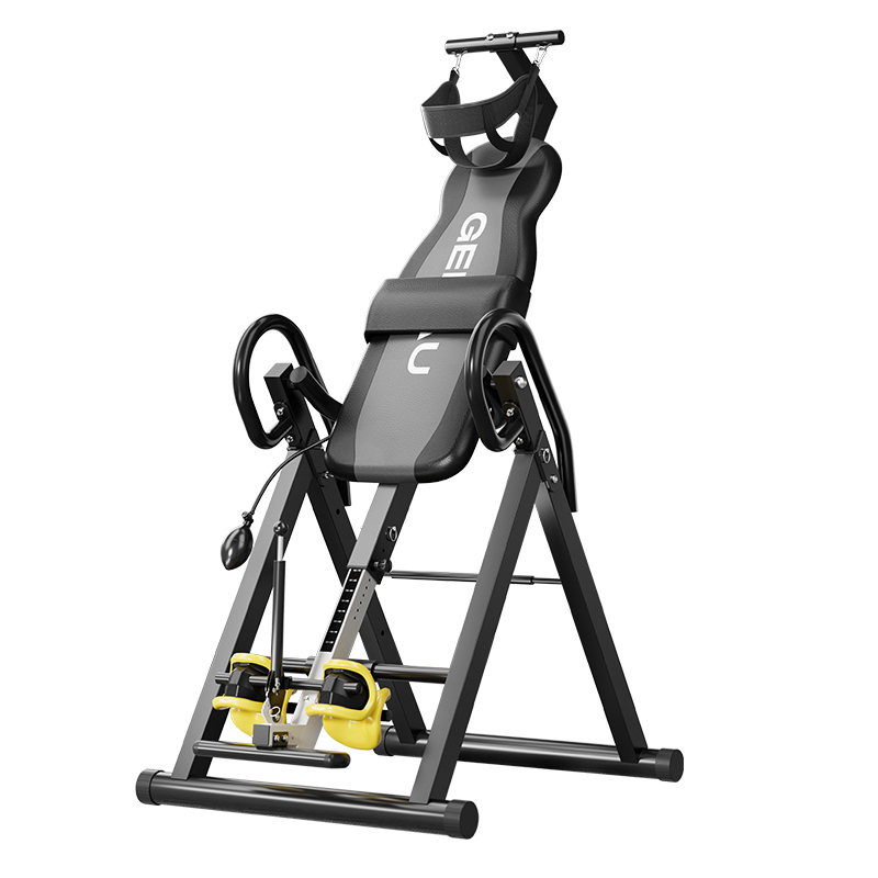 Inversion Table Fold - Banco de alinhar fitness dobrável, mesa