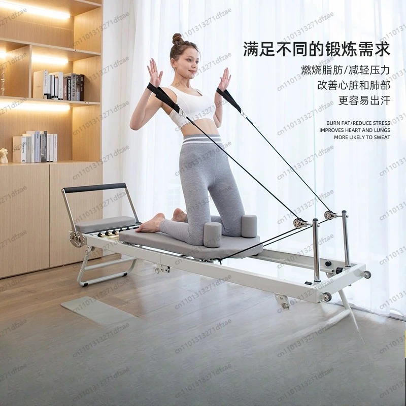 Home Pilates Yoga - Equipamento de Pilates Reformer para Fitness