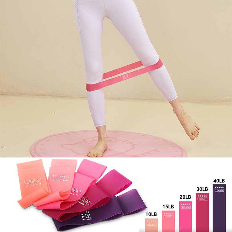 Pilates Yoga Resistance Ring - Esporte yoga resistência loop banda musculação