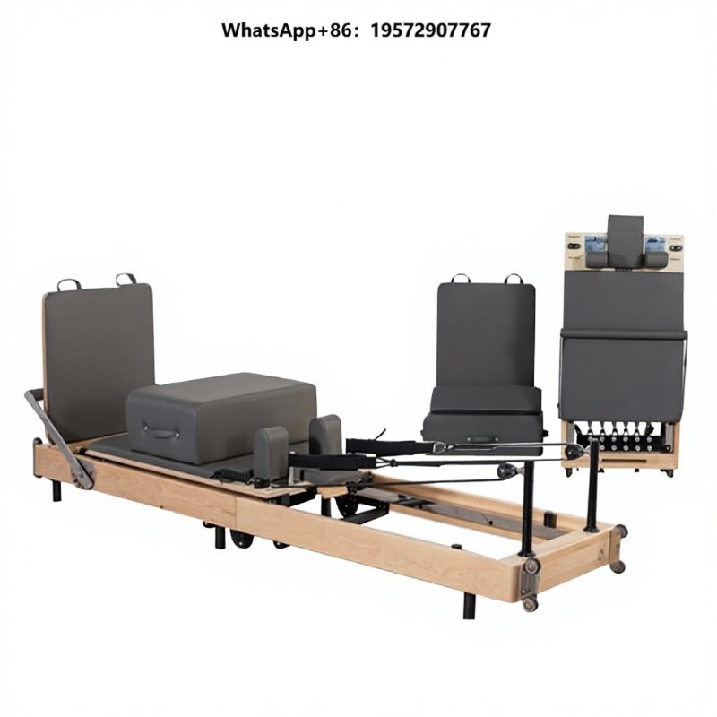 Pilates Yoga Instructor - Cama de Pilates Dobrável para Estúdio
