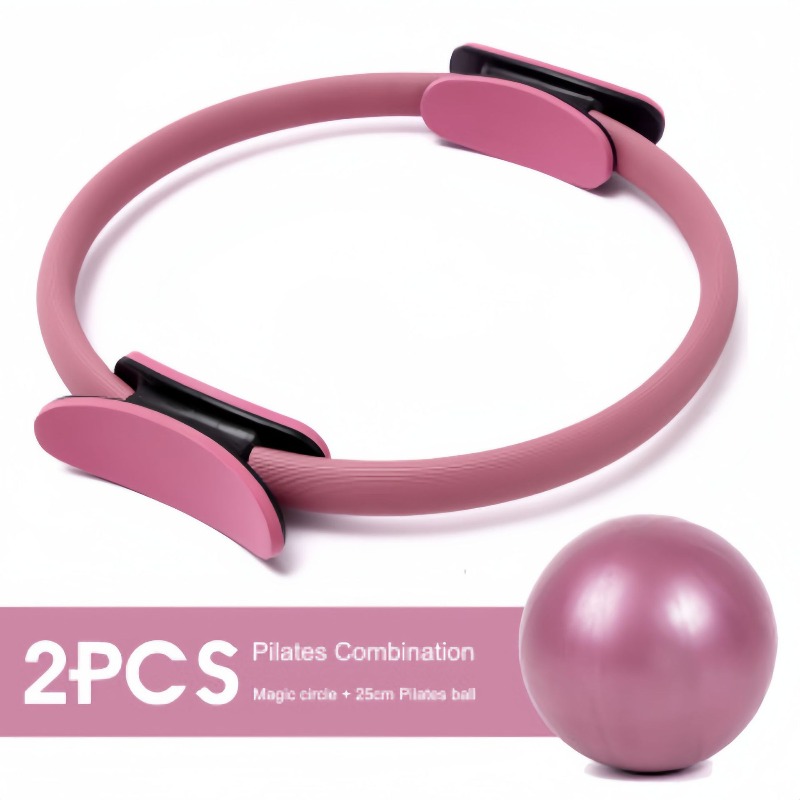 Pilates Yoga Resistance Ring - Conjunto de Anel de Yoga e