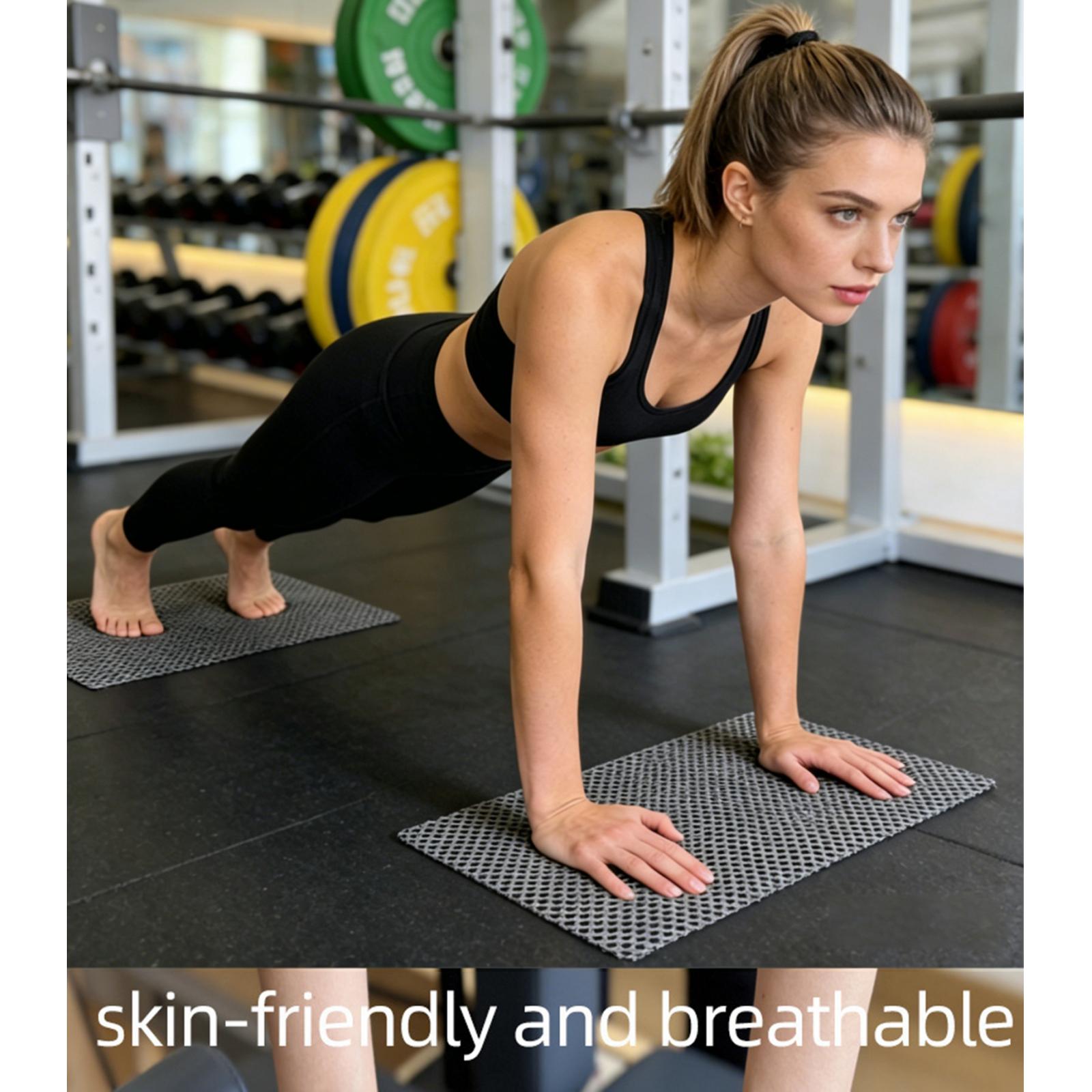 Home Pilates Yoga - Conjunto de 2 Peças: Tapete Antiderrapante