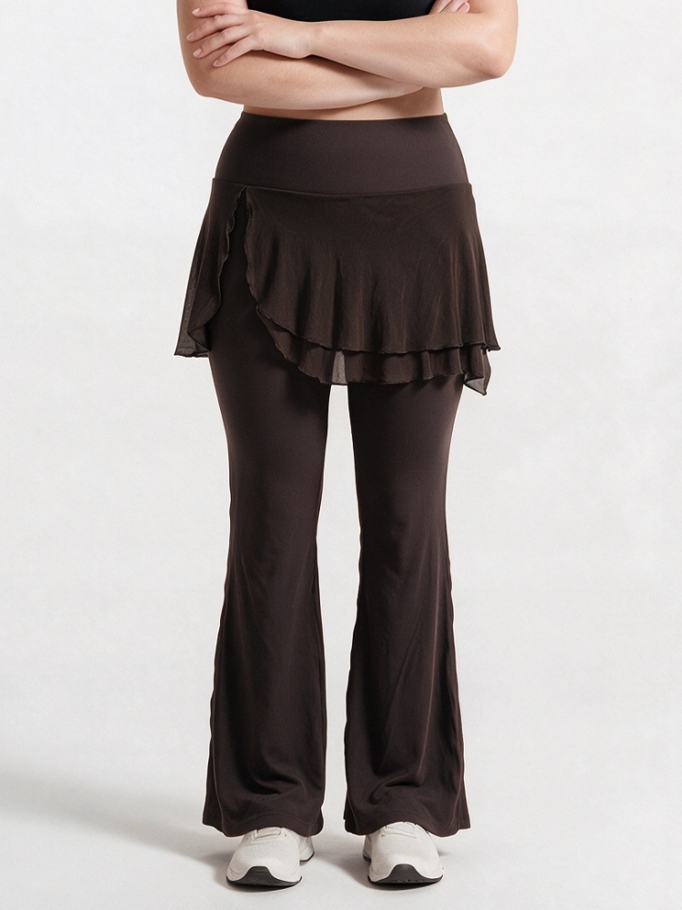 Pilates Yoga Legging - Calças de Yoga Femininas Plus Size