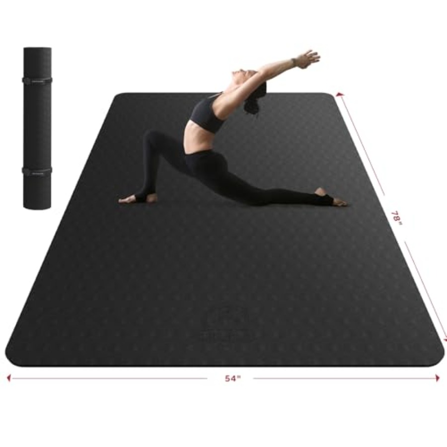 Pilates Yoga Mat Thickness - Tapete de Yoga Extra Grande para
