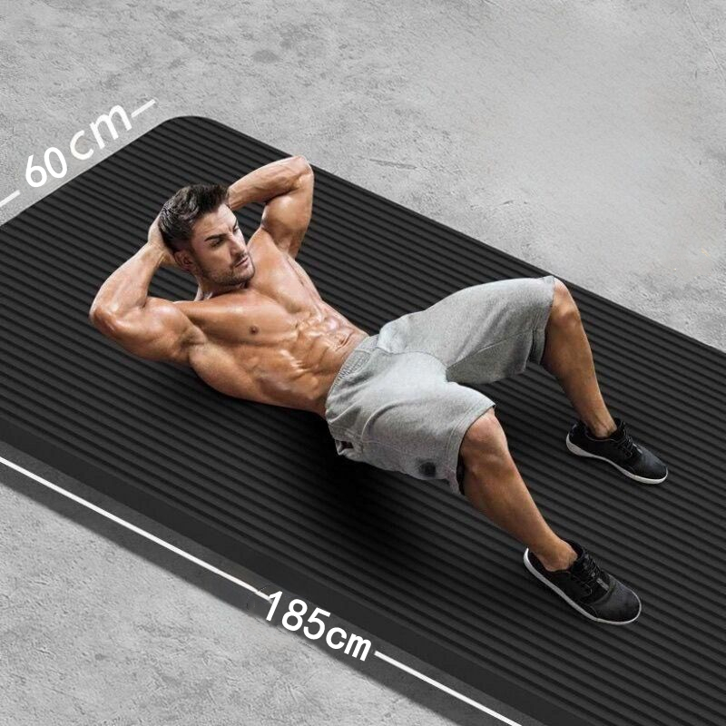 1 pçs esteiras de yoga antider - Pilates Yoga Mat Thickness avaliação e preço
