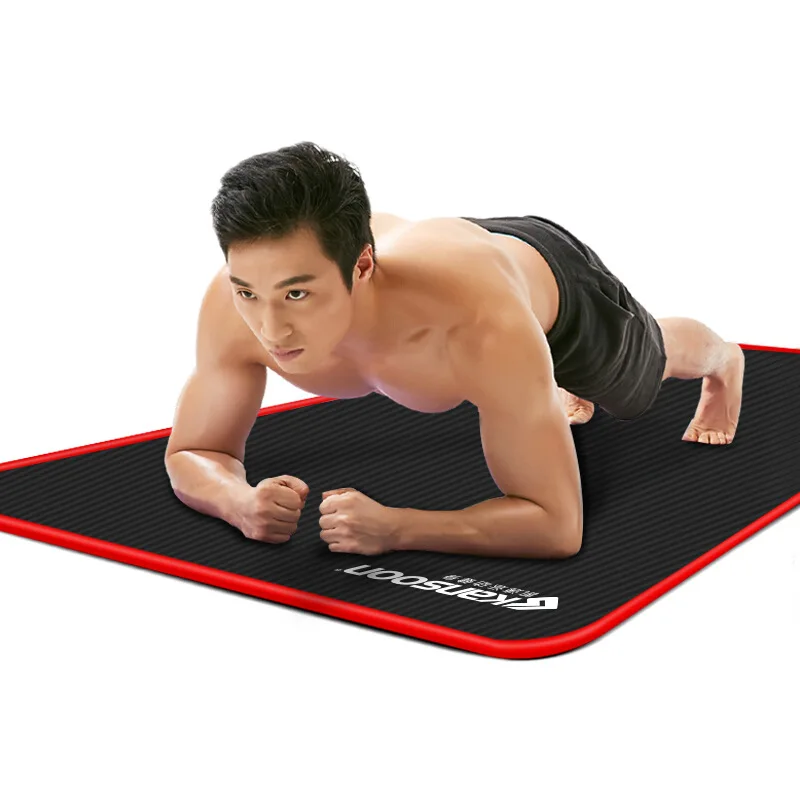 10mm esteira de yoga extra gro - Pilates Yoga Mat Thickness avaliação e preço