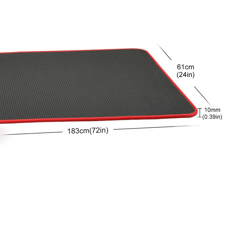 10mm esteira de yoga extra gro - Pilates Yoga Mat Thickness avaliação e preço