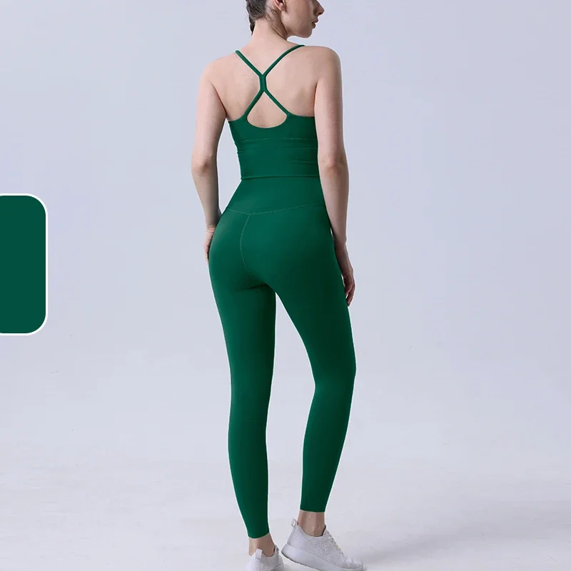 2 peça roupas de yoga agasalho - Pilates Yoga Legging avaliação e preço