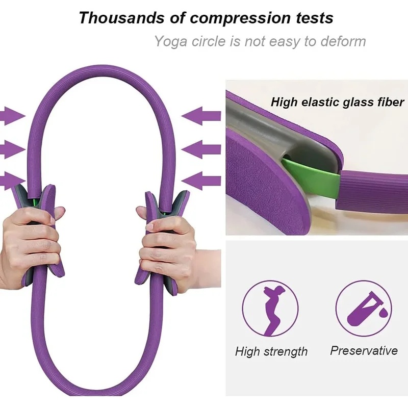 Anel de resistência antiderrap - Pilates Yoga Resistance Ring avaliação e preço