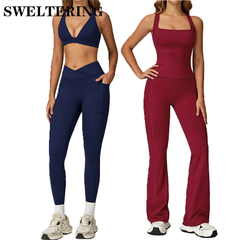 Conjunto de 2 peças para fitne - Pilates Yoga Legging avaliação e preço