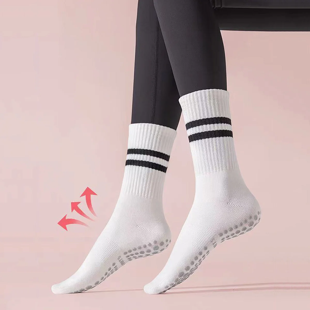 3 Pares de Meias Longas de Yog - Pilates Yoga And Barre avaliação e preço