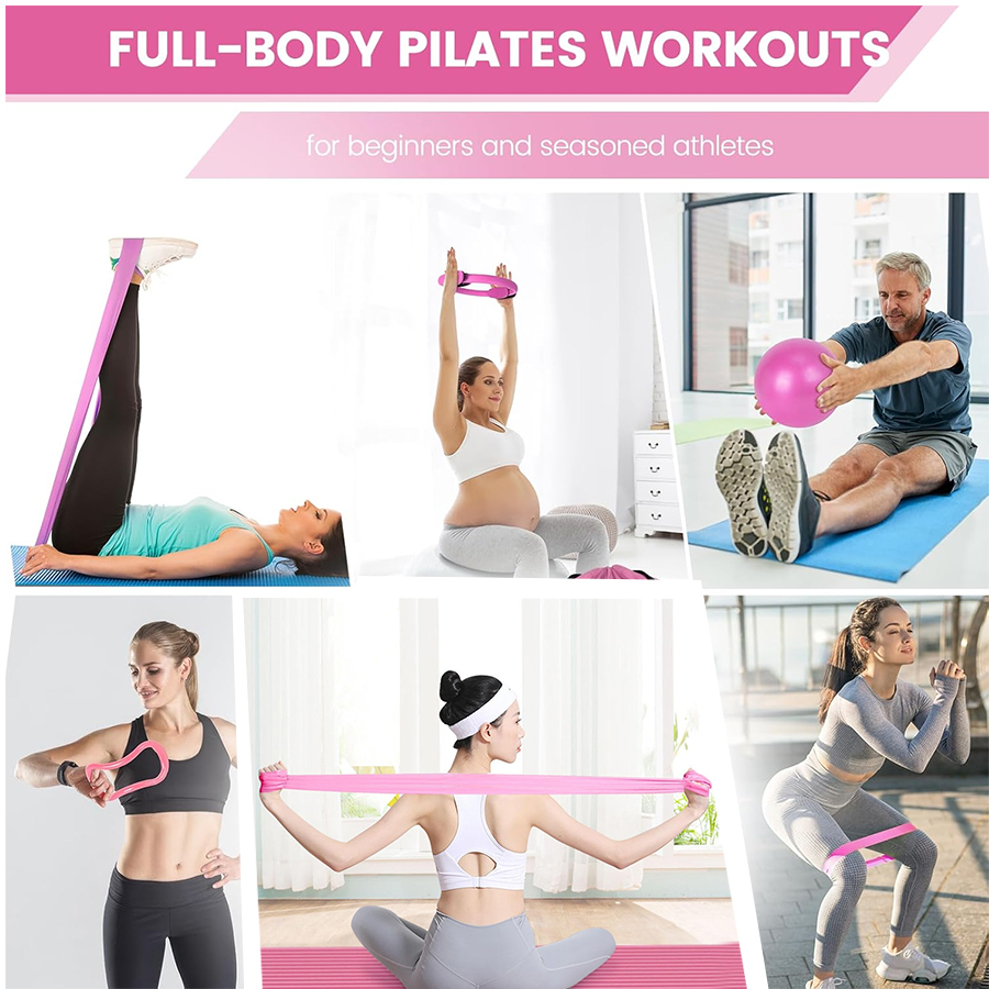 Logotipo personalizado 5 peças - Pilates Yoga Resistance Ring avaliação e preço