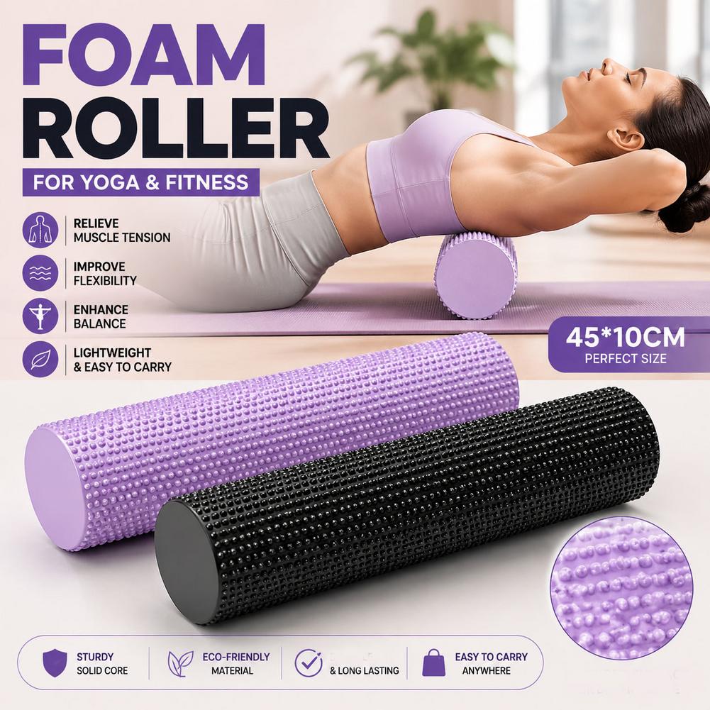Rolo de Espuma EVA de Alta Den - Home Pilates Yoga avaliação e preço