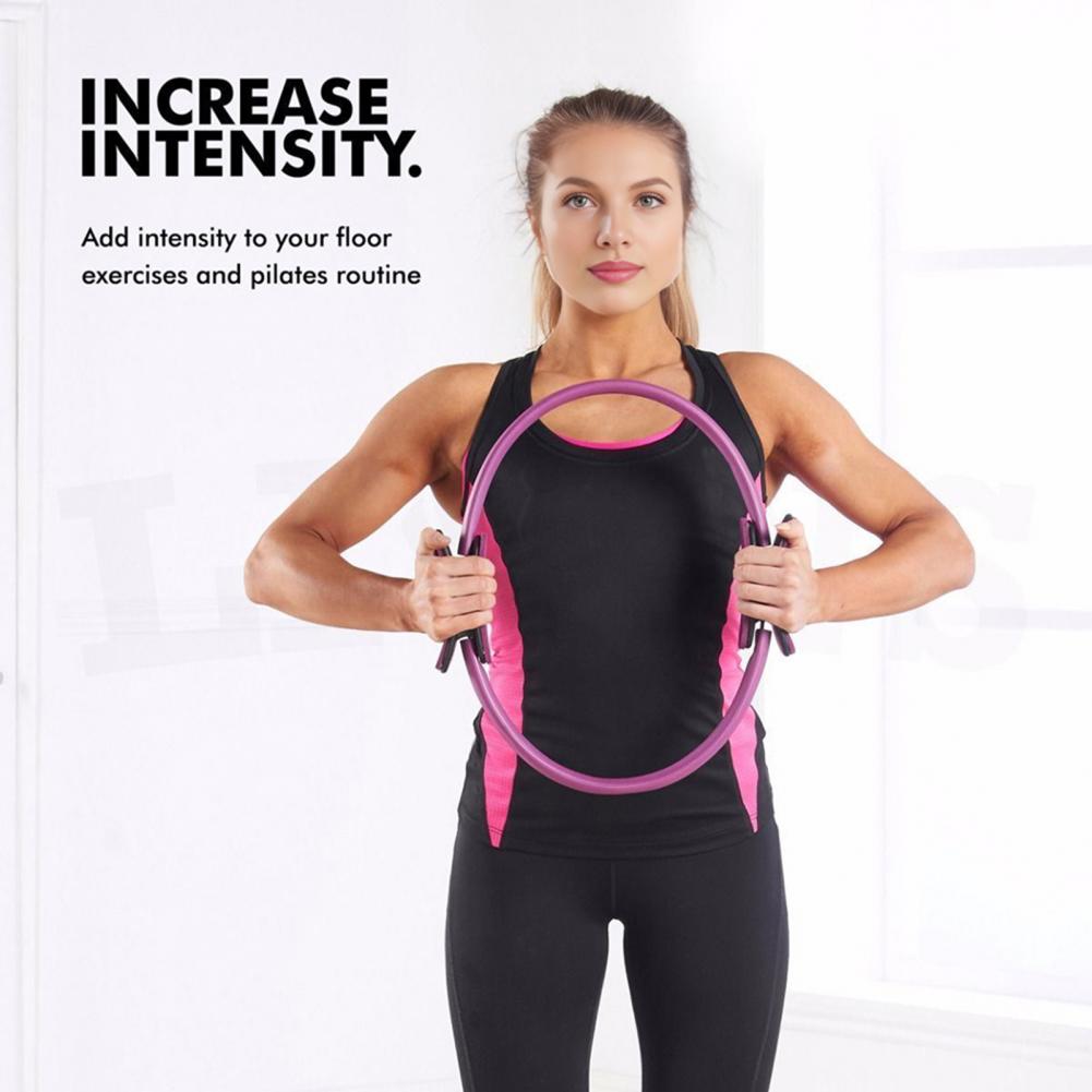 Mulheres yoga fitness anel cír - Pilates Yoga Resistance Ring avaliação e preço