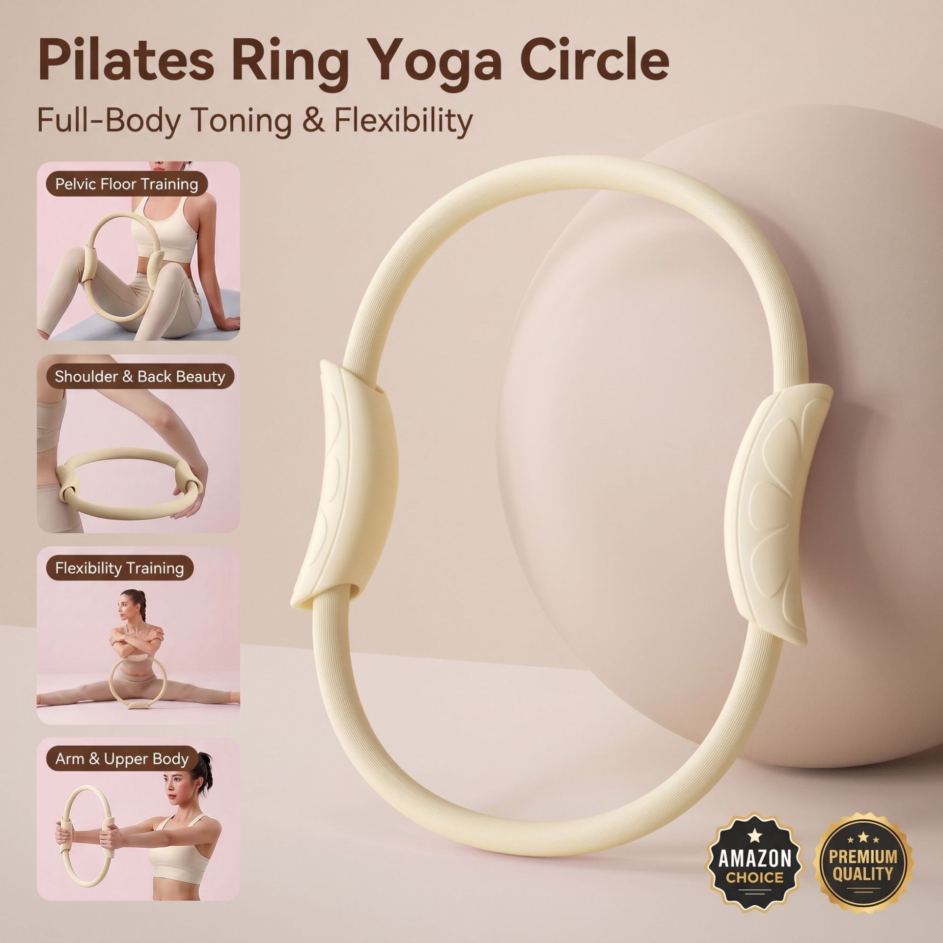 Anel de Pilates, Anel de Yoga, - Pilates Yoga Resistance Ring avaliação e preço