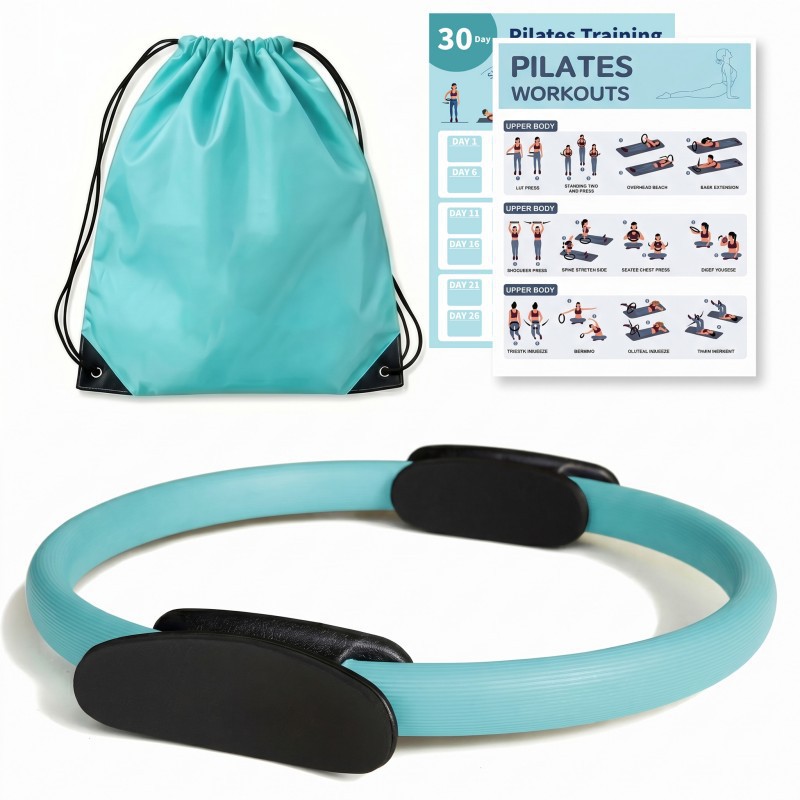 Conjunto de Anéis de Pilates,  - Pilates Yoga Resistance Ring avaliação e preço