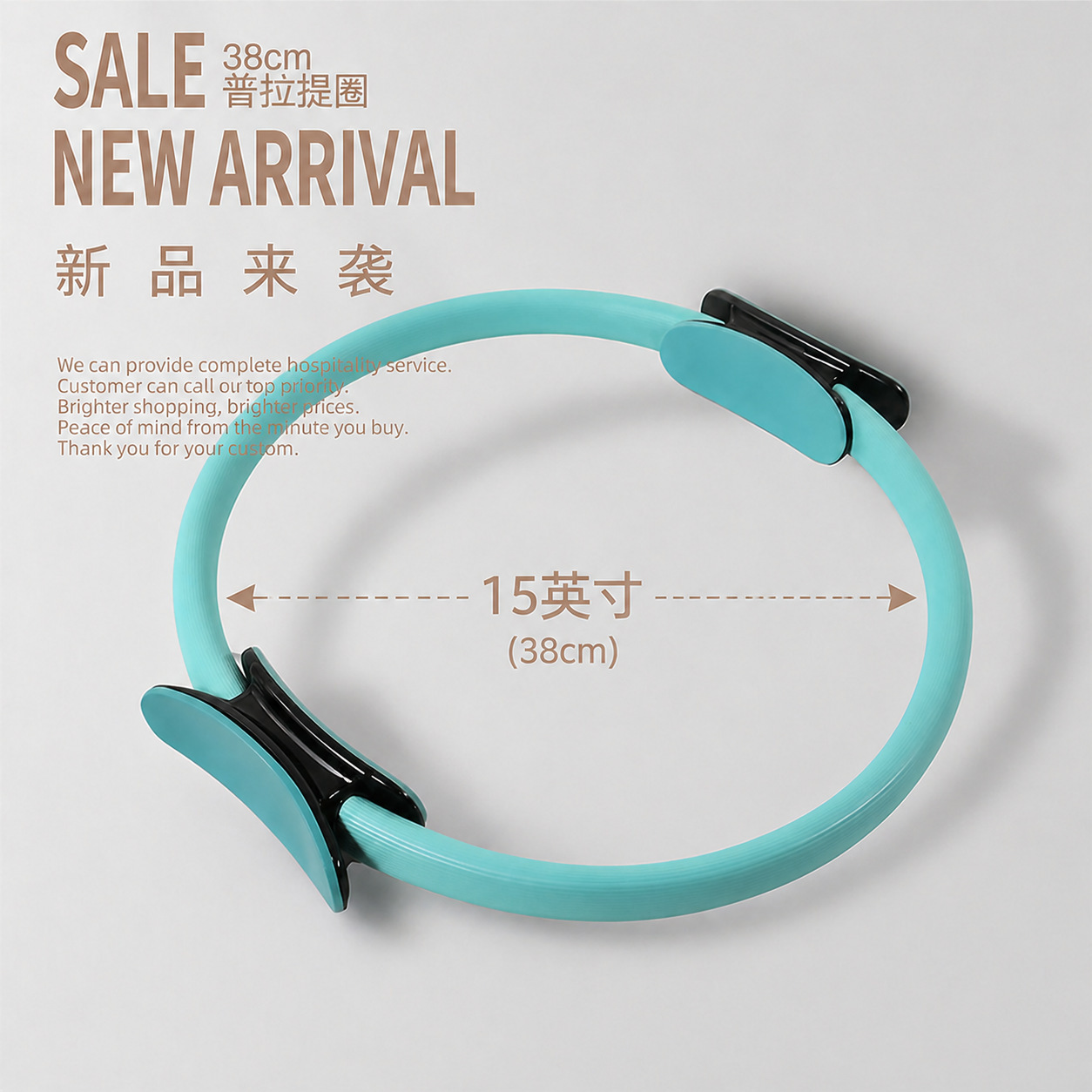 Conjunto de Anéis de Pilates,  - Pilates Yoga Resistance Ring avaliação e preço