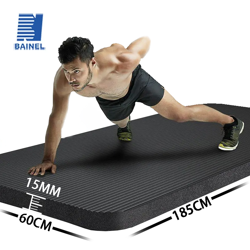 Tapete de yoga antiderrapante  - Pilates Yoga Mat Thickness avaliação e preço