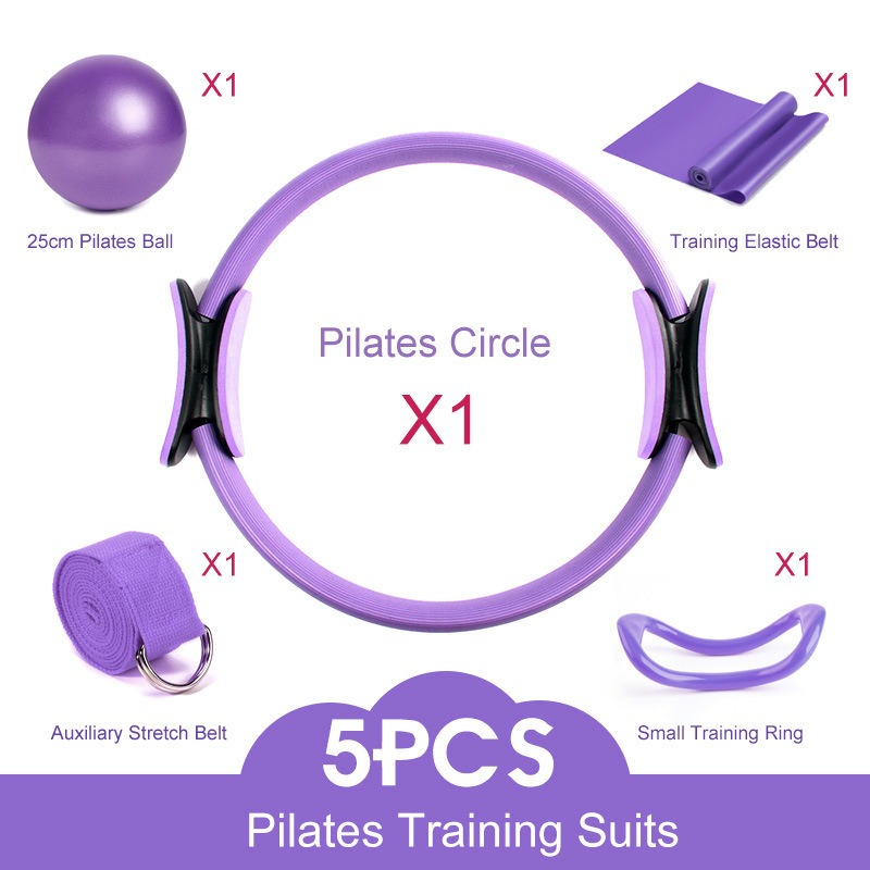 Conjunto de Anel de Yoga e Pil - Pilates Yoga Resistance Ring avaliação e preço