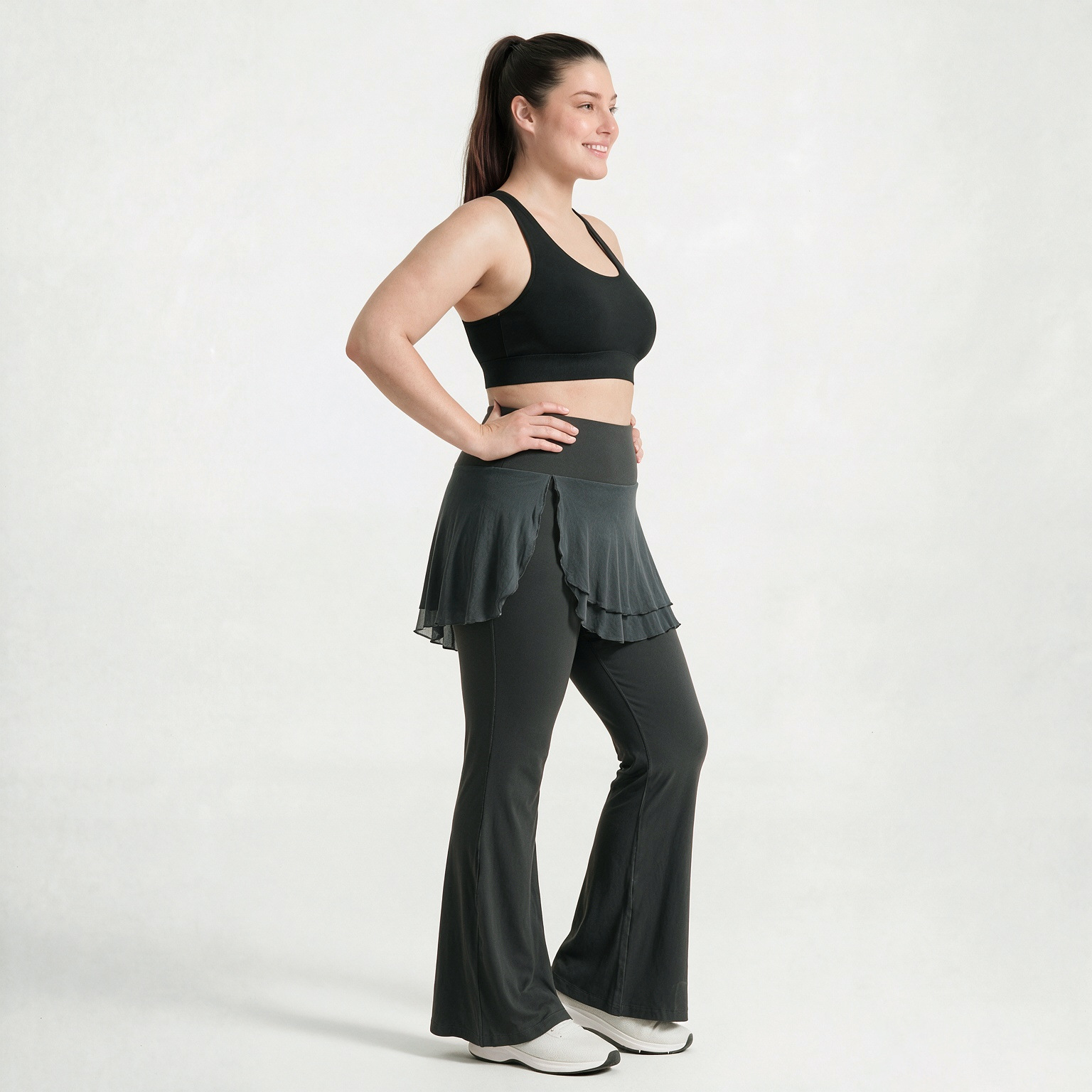 Calças de Yoga Femininas Plus  - Pilates Yoga Legging avaliação e preço