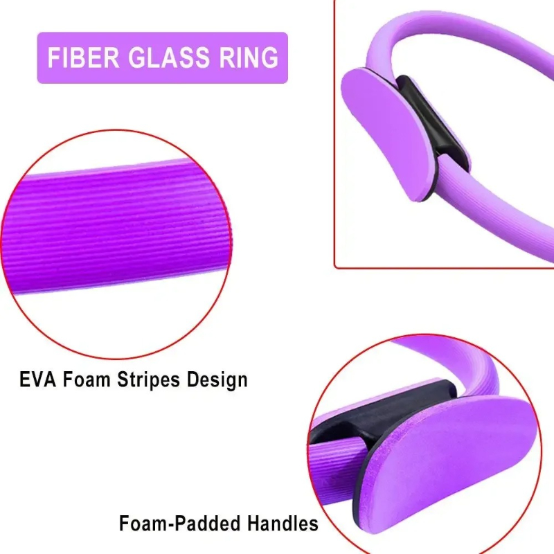 Pilates yoga círculo beleza vo - Pilates Yoga Resistance Ring avaliação e preço